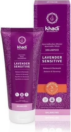 Actual product image Khadi Elixir Shampoo Lavender Sensitive 200 ml (200 ml, Liquid shampoo)