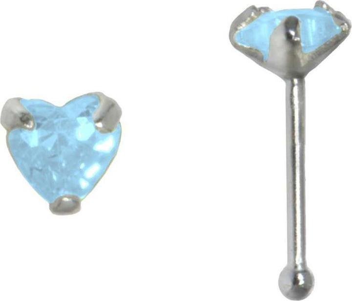 Immagine prodotto Bijouteria Piercing per naso (Zirconia, Argento 925)