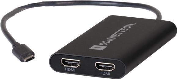 Produktbild Sonnet Displaylink USB-C Dual HDMI Adapter (USB-A)