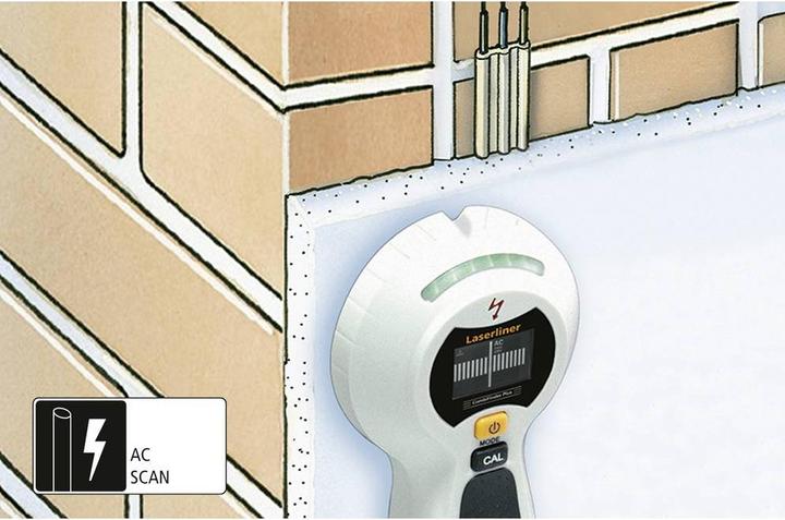 Actual product image Laserliner Locating device CombiFinder Plus 080.955E Locating depth (max.) 75mm