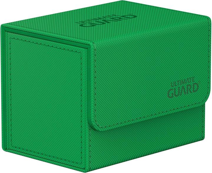 Produktbild Ultimate Guard Kartenbox XenoSkin Sidewinder Monocolor 80+ Grün