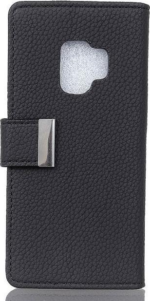 Actual product image MU Classic Leather cover with litchite texture (Samsung Galaxy S9+)