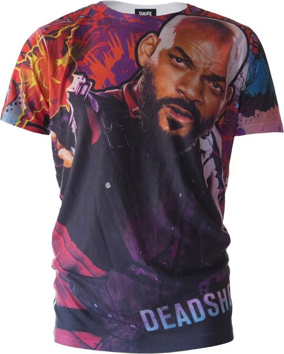 Suicide Squad TShirt Deadshot Graffiti (S)