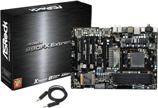 Produktbild AsRock 990FX Extreme3 (AM3+, AMD 990FX, ATX)