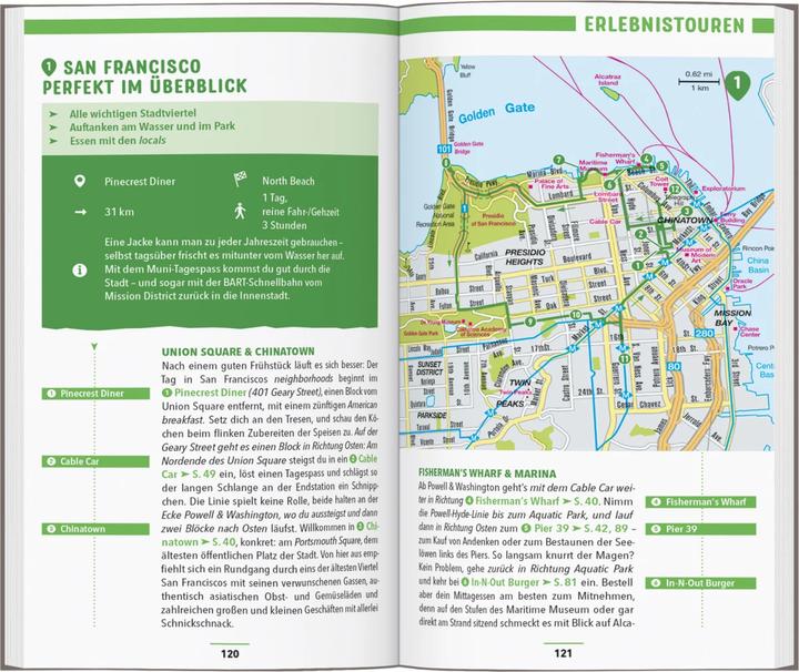 Produktbild Reiseführer San Francisco (Deutsch, Roland Austinat, 2023)