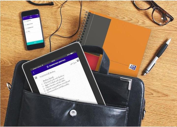 Actual product image Oxford INTERNATIONAL CONNECT - Notebook (B5, Lined, Soft cover)