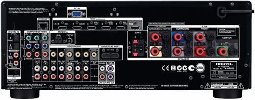 Produktbild Onkyo TX-NR609, 7.2 Netzwerk AV-Receiver, 3D, DLNA, Schwarz