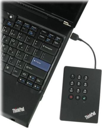 Actual product image Lenovo Thinkpad 0A65619, 500GB Portable Secure HD, USB 3.0 (0.50 TB)