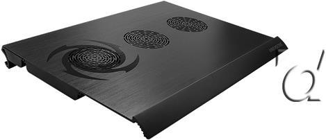Produktbild Revoltec Notebook Kühler RNC-3000, Aluminium, schwarz