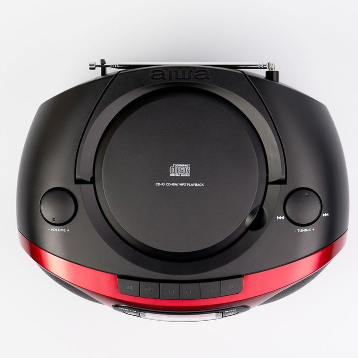 Produktbild Aiwa Radijo kasetė BBTC550RD 6W Raudona (FM, Bluetooth)