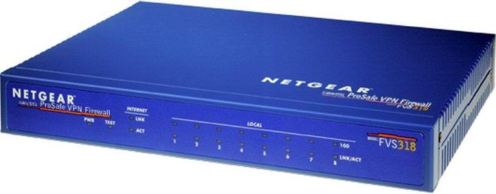 Image du produit Netgear ProSafe 8-Port VPN Firewall Router FVS318