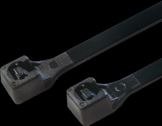 Produktbild LogiLink Kabelbinder 100 Stück, Länge: 400 mm, Stärke: 4,4 mm, schwar (Kunststoffkabelbinder, 400 mm, 100 Stk.)