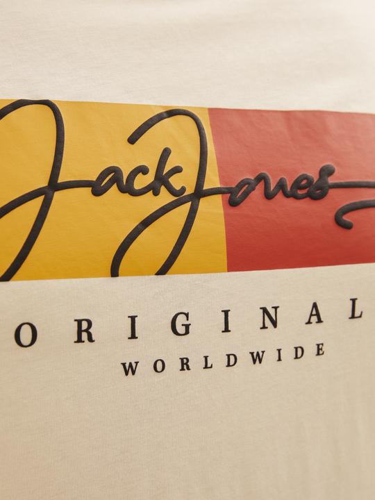 Actual product image Jack & Jones Plus Size Logo T-shirt T-shirt (5XL)