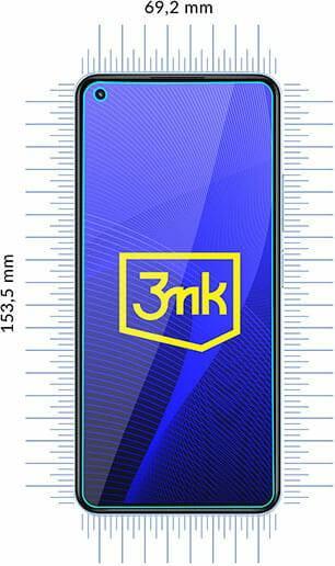 Produktbild 3MK FlexibleGlass Bildschirmschutz, Display Folie (1 Stück, Xiaomi Mi 11 Lite 5G)
