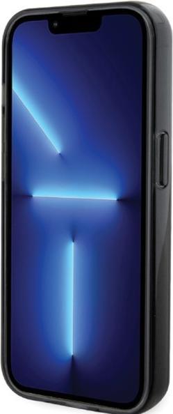 Actual product image Karl Lagerfeld KLHMP15XHMRSKHK iPhone 15 Pro Max 6.7" czarny/black hardcase Ring Stand Karl Head Mag (Apple iPhone 15 Pro Max)