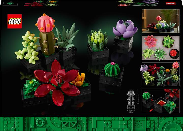 Immagine prodotto LEGO Succulente (10309, LEGO Botanical, Set LEGO rari)