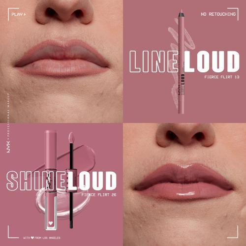 Actual product image NYX Professional Make-Up Line Loud Fierce Flirt (13 Fierce Flirt)