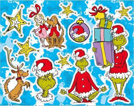 Produktbild Totum Fensteraufkleber XL Grinch