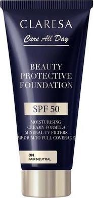 Actual product image Dior Claresa Beauty Protective Foundation Moisturizing Foundation With Spf 50 0n Fair Neutral 30ml (Fair Neutral)