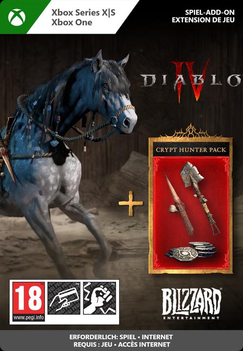 Produktbild Microsoft Xbox Diablo IV Crypt Hunter Pack Download Code (Xbox Series X, Xbox One X, Xbox One S, Xbox Series S)