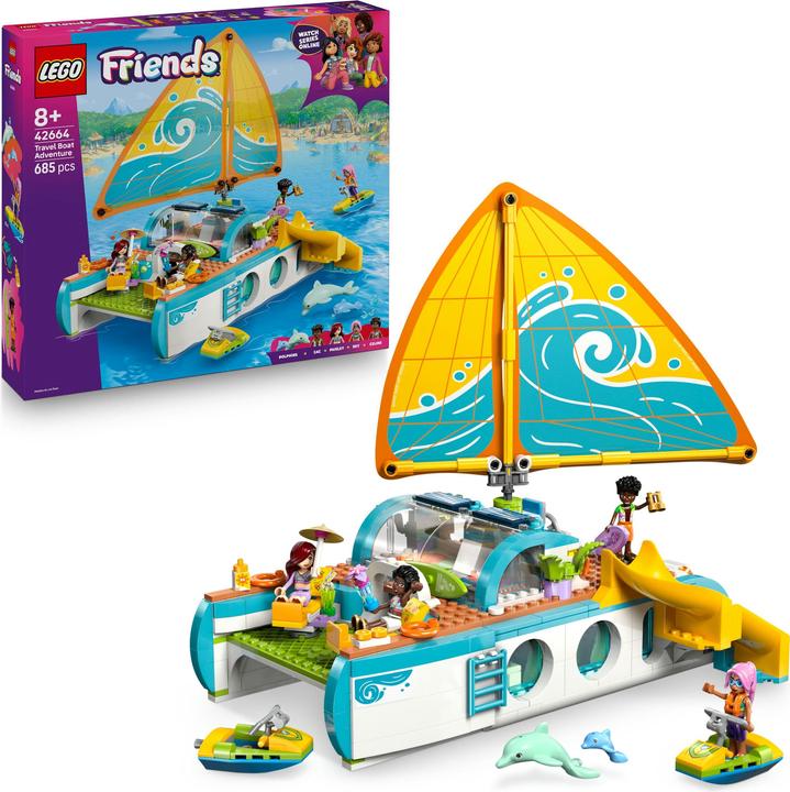 Produktbild LEGO Segelabenteuer (42664, LEGO Friends)