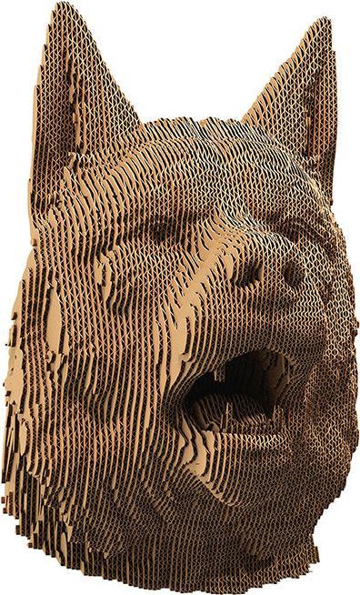 Actual product image Cartonic Wolf - 3D cardboard model
