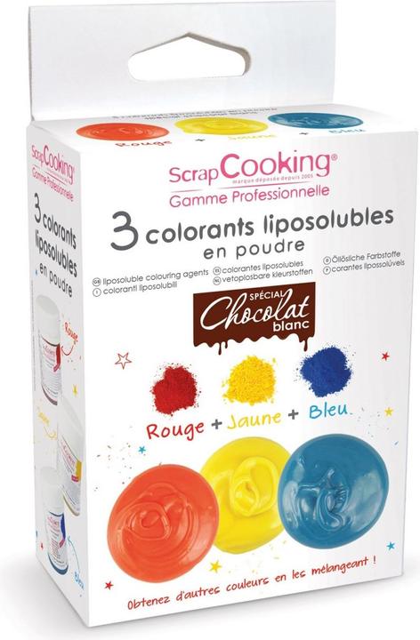 Produktbild ScrapCooking Farbpulver - Set Chocolat (3 ml)