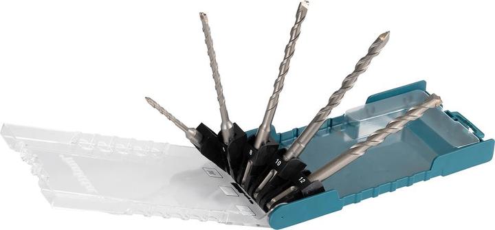 Produktbild Makita SDS+ Steinbohrer-Set 5-tlg. (5, 6, 8, 8 und 10 und 12 mm)