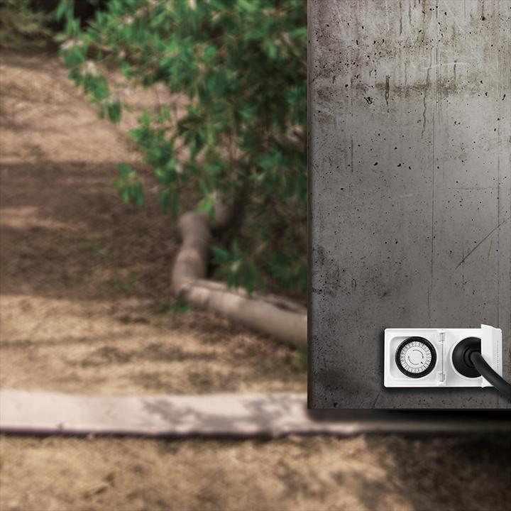 Actual product image LogiLink Mechanical timer, IP44, outdoor