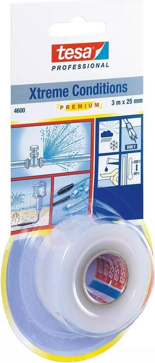 Image du produit tesa Ruban samovulcanisant Xtreme 3M : 25mm blanc (93 mm)