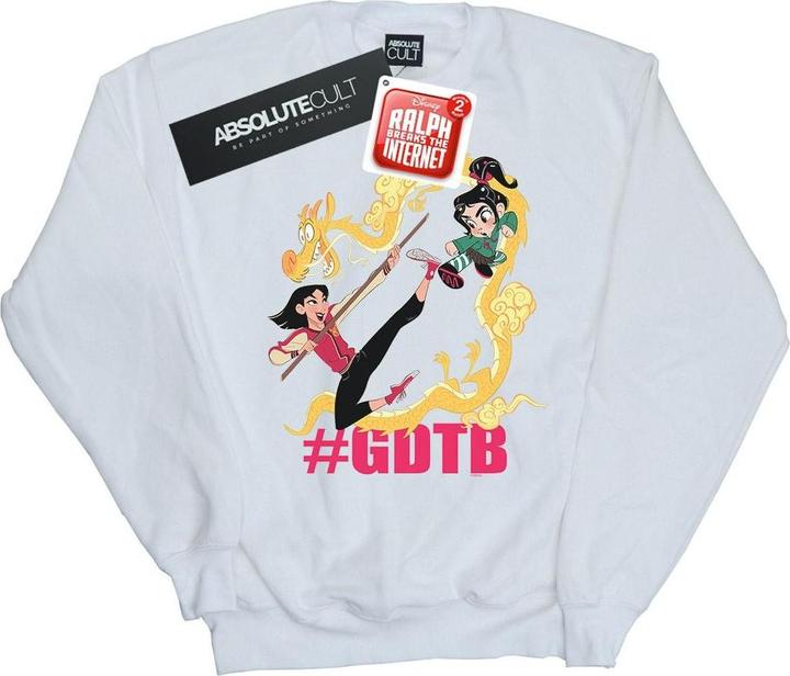 Disney Wreck It Ralph Mulan And Vanellope Sweatshirt (M)