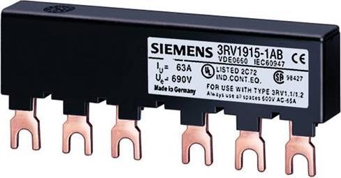 Image du produit Siemens Jeu de barres 4 pôles triphasé