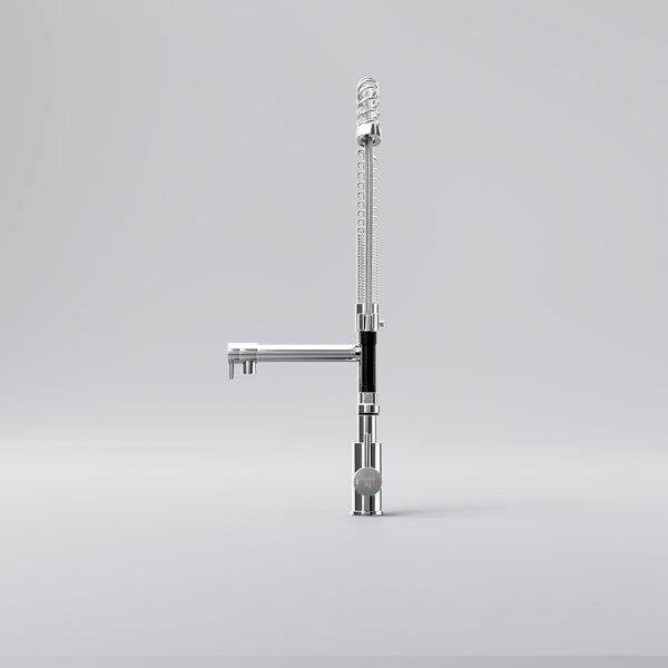 Produktbild Steinberg Serie 100 Küchenarmatur, mit Handbrause, Ausladung 156mm, schwenkbar, 1001480