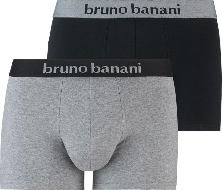 Grau melange, Schwarz