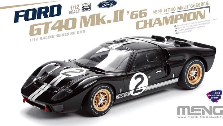 Immagine prodotto Meng-Model Ford GT40 Mk.II '66 Champion (edizione precolorata)
