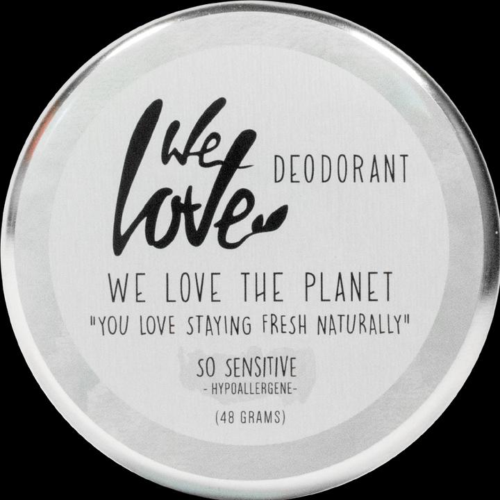 We Love The Planet DEOCREME - So Sensitive - Hypoallergenic - Ohne Natron (Crème)