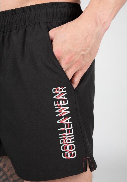 Immagine prodotto Gorilla Wear Pantaloncini da bagno Sarasota - Nero (XXL)