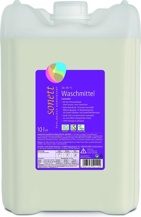 Sonett Lavendel wasmiddel (Vloeibaar wasmiddel)