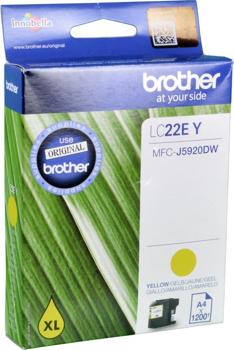 Actual product image Brother Lc-22ey (Y)