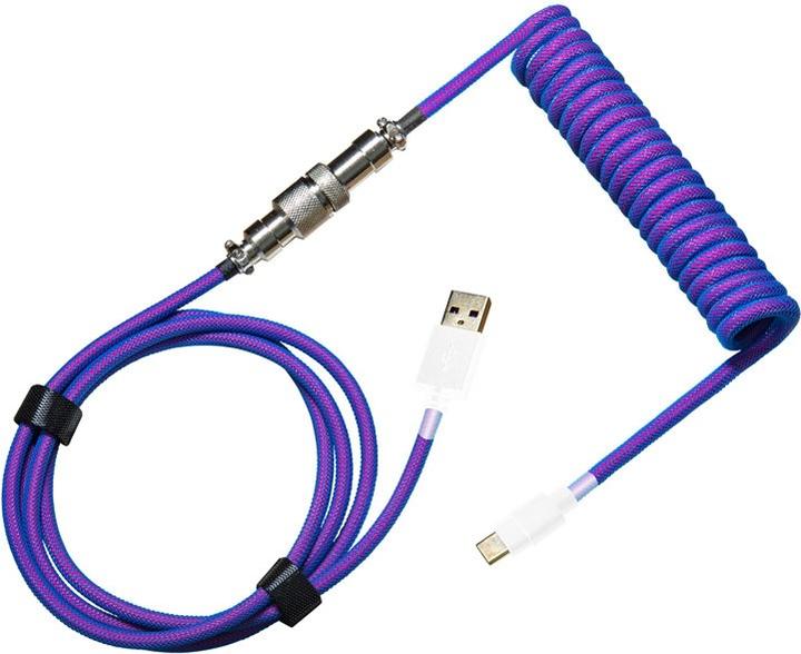 Actual product image Cooler Master Coiled USB-C to USB-A DP (1.50 m)