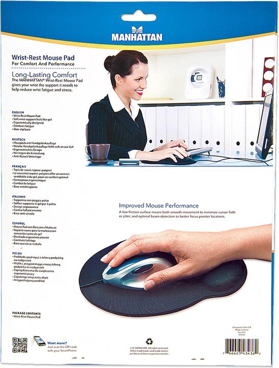Actual product image Manhattan Ergonomic mouse mat (S)