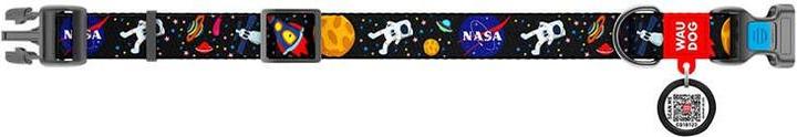 Actual product image Waudog NASA nylon dog collar with QRCodeGrS (S, Dog, Dog sport)