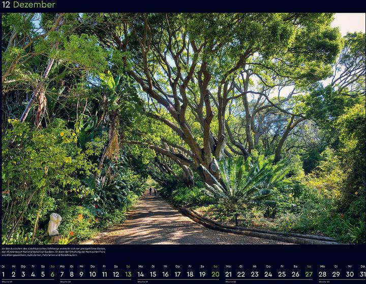 Produktbild Die schönsten Gärten der Welt - Wandkalender 2026 (60 x 45 cm, Harter Einband, Deutsch)