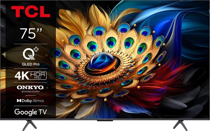 Actual product image TCL 75C655 (75", QLED, 4K, 2024)