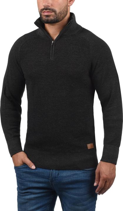 Immagine prodotto Blend Ganbolf Maglione In Maglia Grossa Pullover Con Colletto Troyer In Cotone 100% Stampa (S)