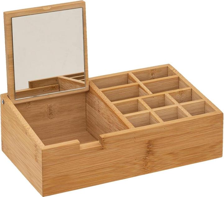Immagine prodotto 5Five Scatola portaoggetti con specchio - 10 scomparti