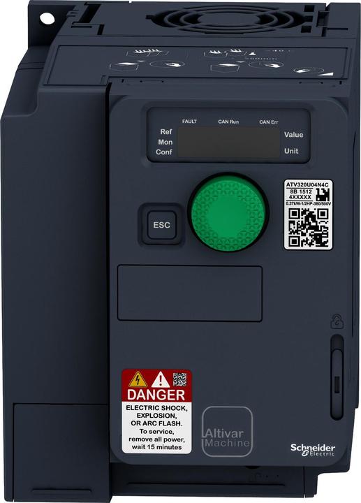 Schneider Electric ATV320 0,37KW 400V 3PH COMPACT VSD