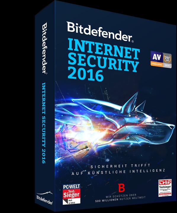 Bitdefender Internet Security ESD (3 User, 12 Monate)
