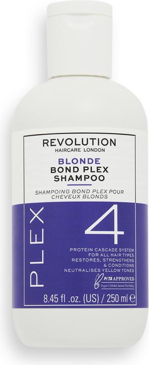 Revolution Haircare Plex 4 Blonde Bond Plex Shampoo (250 ml, Flüssiges Shampoo)