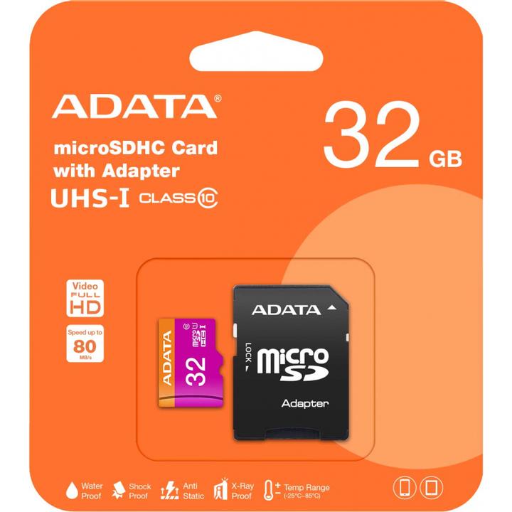 Produktbild Adata Premier (32 GB, microSDHC, U1, UHS-I)